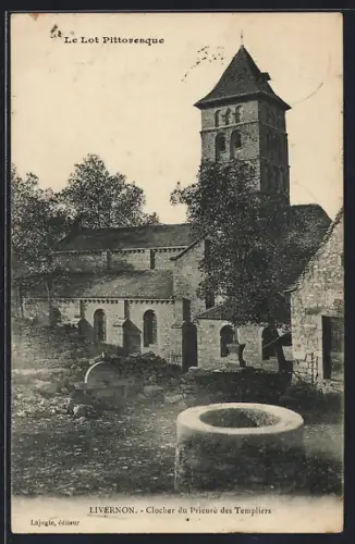 AK Livernon, Clocher du Prieuré des Templiers