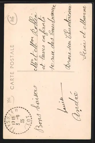 AK Teyssieu /Lot, La Maison d`Ecole et la Tour, Monument historique du XIIIe siècle