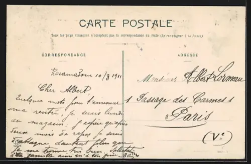 AK Rocamadour, Vue du Sud prise de la Route de Cahors