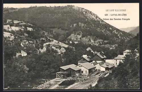 AK Laval-de-Cère, Usines des Tannins Francais dans la vallée boisée