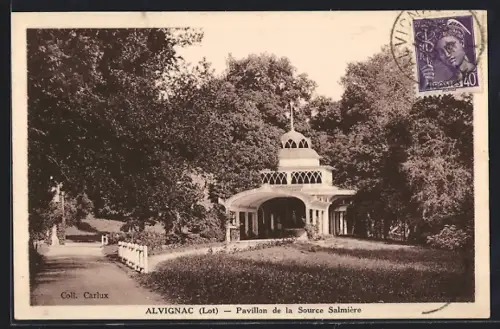 AK Alvignac /Lot, Pavillon de la Source Salmière