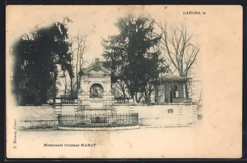 AK Cahors, Monument Clément Marot