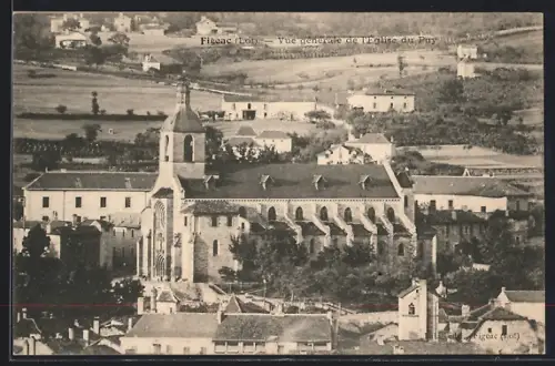 AK Figeac /Lot, Vue générale de l`église du Puy