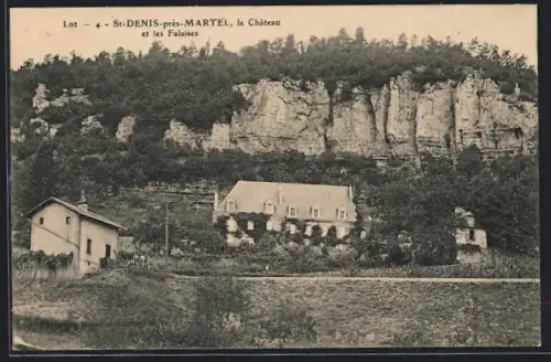 AK St-Denis-près-Martel, Le Château et les Falaises