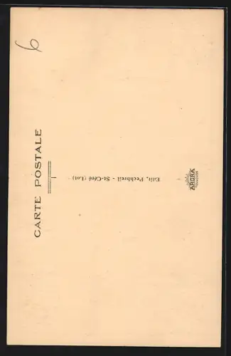 AK Saint-Céré /Lot, Maison du XVe siècle, Place de l`Église