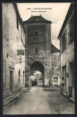 AK Rocamadour, Porte Salmon