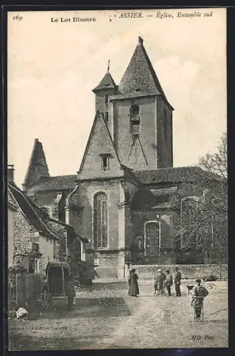 AK Assier, Église, Ensemble sud