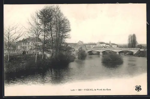 AK Figeac, Le Pont du Gua