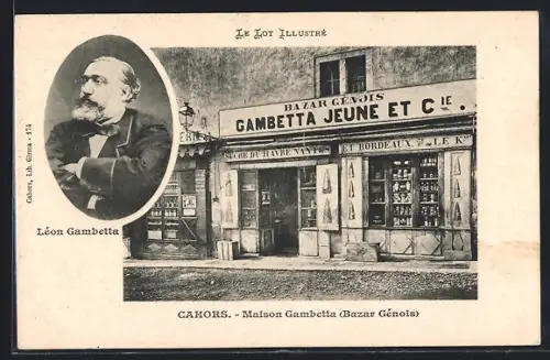 AK Cahors, Maison Gambetta, Bazar Génois