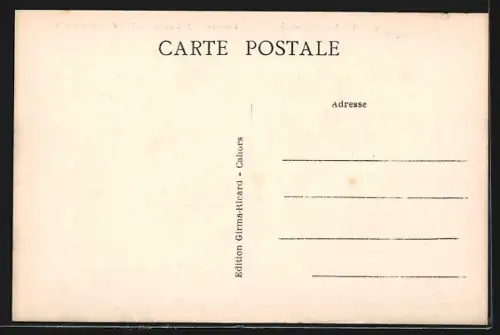 AK Cahors, Maison de Roaldès dite de Henri IV et vue du quai