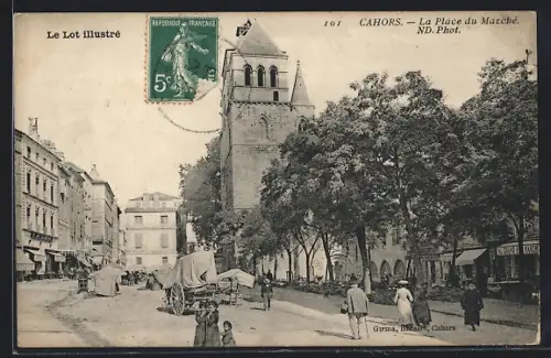 AK Cahors, La Place du Marché