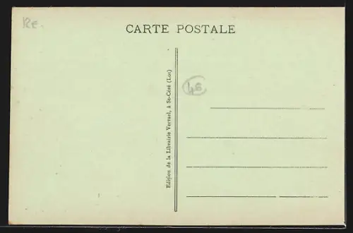 AK St-Céré /Lot, Place du Mercadial avec foule animée et bâtiments historiques