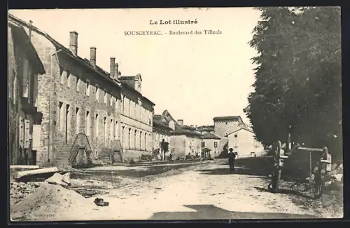 AK Sousceyrac, Boulevard des Tilleuls
