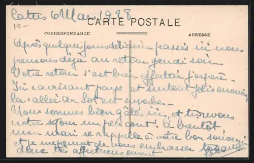 AK Catus /Lot, Le Boulevard Gustave Larroumet