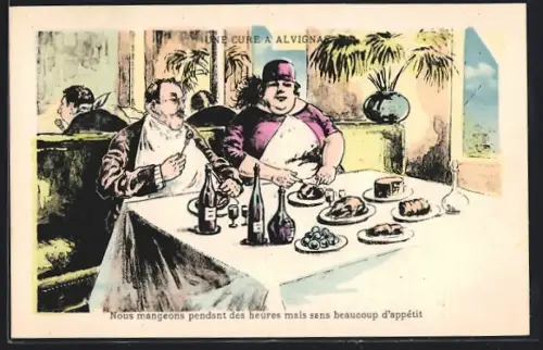 AK Alvignac, Nous mangeons pendant des heures mais sans beaucoup d`appétit