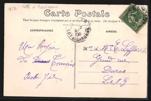 AK Tonneins, Vue Panoramique