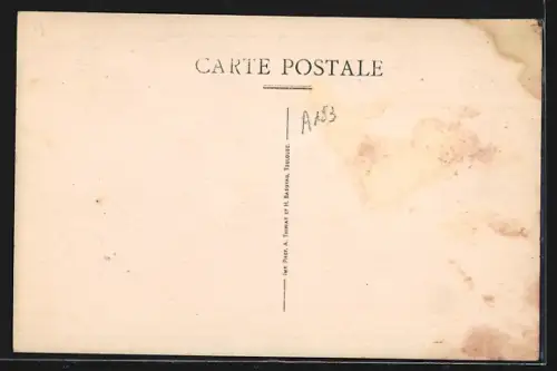 AK Monflanquin /Lot-et-G., Panorama Ouest, Route de Castillonnès