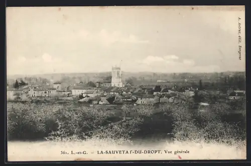 AK La Sauvetat-du-Dropt, Vue générale