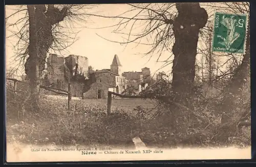 AK Nérac, Château de Nazareth XIIIe siècle