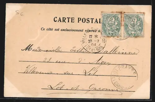 AK Nérac, Le vieux pont sur la Baïse