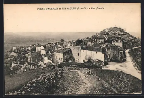 AK Penne d`Agenais /L.-et-G., Vue générale
