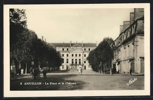 AK Aiguillon, La Place et le Château
