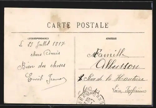 AK Nérac /L-et-G, Square du Pont-Neuf