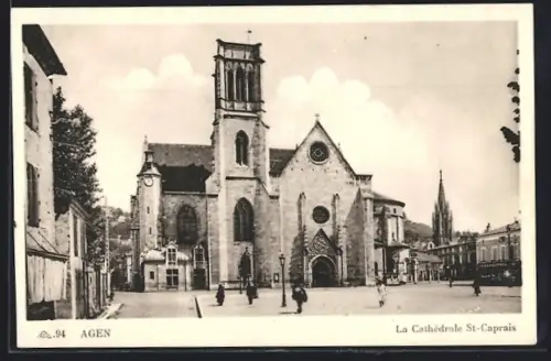 AK Agen, La Cathédrale St-Caprais