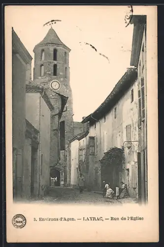 AK Layrac, Rue de l`Église