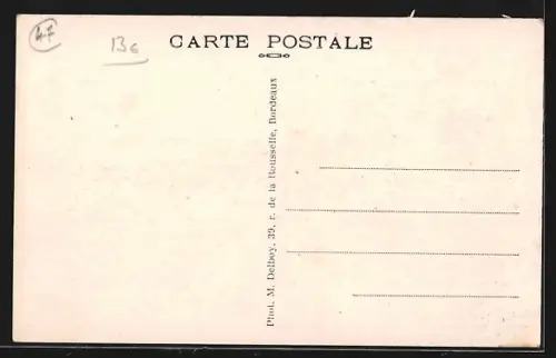 AK Virazeil /Lot-et-Garonne, Rue de la Poste