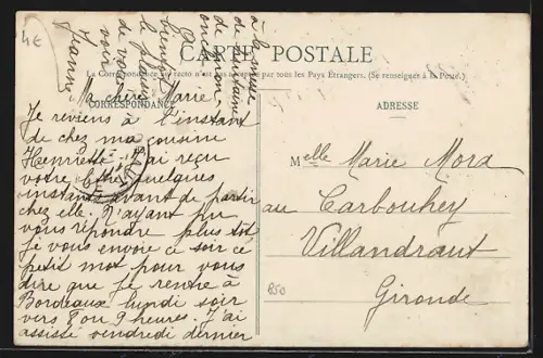 AK Lauzun /Lot-et-G., Vue générale