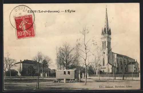 AK Libos /Lot-et-Garonne, L`Église