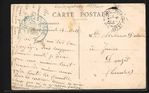 AK Marmande /Lot-et-Garonne, Les Neuf Fontaines
