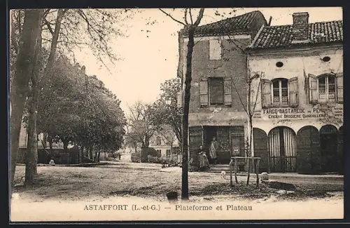 AK Astaffort /L.-et-G., Plateforme et Plateau