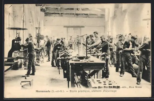 AK Marmande /L-et-G., École pratique, ateliers d`ajustage