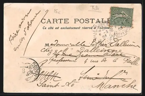 AK Castelmoron-sur-Lot, Rue Principale avec épicerie