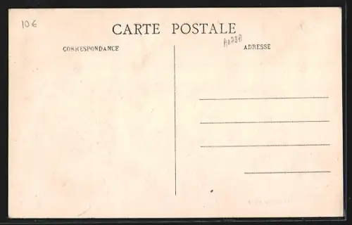 AK Bon-Encontre, Rue principale animée avec église en arrière-plan