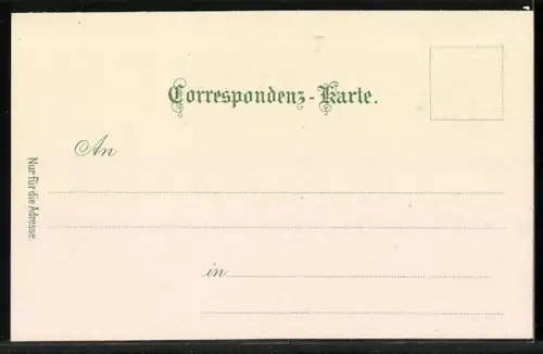 AK Heinrich Laube, Altmeister des deutschen Theaterwesens