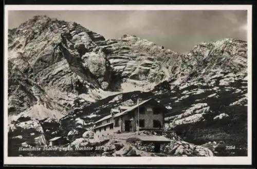 AK Hesshütte, Blick gegen Hochtor