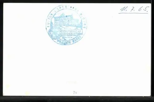 AK Ebenwaldhütte, Blick zur Hütte