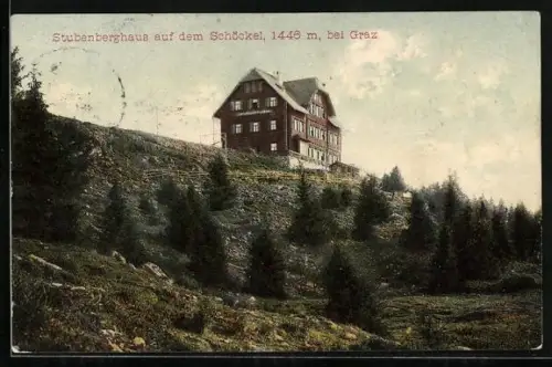 AK Stubenberghaus, Berghütte auf dem Schöckel bei Graz