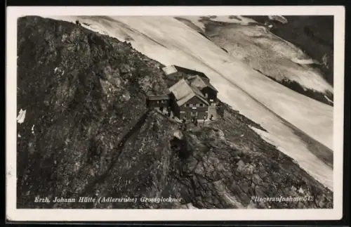 AK Erzh. Johann Hütte, Fliegeraufnahme