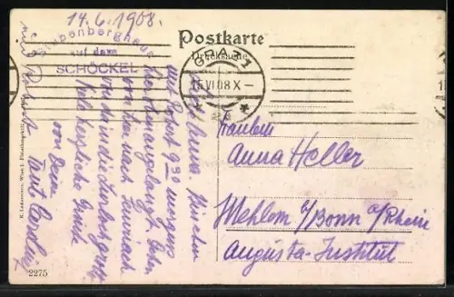 AK Stubenberghaus, Berghütte des Steirisch. Gebirgs-Verein