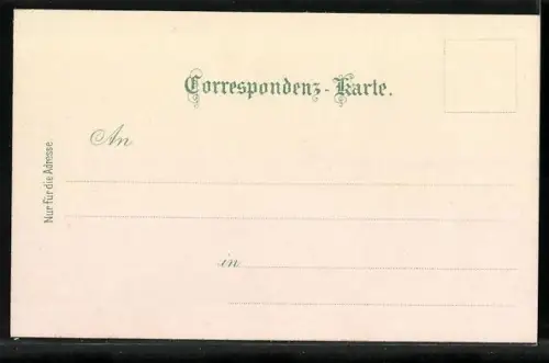 AK Portrait Dichter Julius Wolff