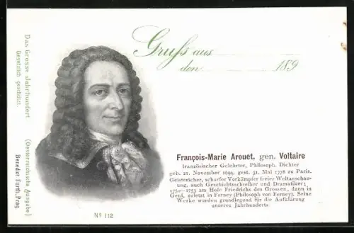 AK Portrait Friedrich August von Kaulbach