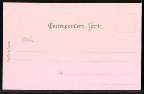 AK Portrait Friedrich August von Kaulbach