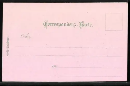 AK Professor Ernst Curtius im Porträt