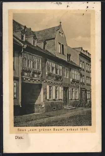 AK Diez, Gasthof zum Grünen Baum