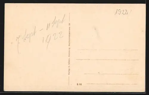 AK Berchtesgaden, Hotel Deutsches Haus, Bes. Ernst Metke