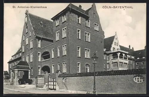 AK Köln-Bayenthal, St. Antonius-Krankenhaus, Totalansicht